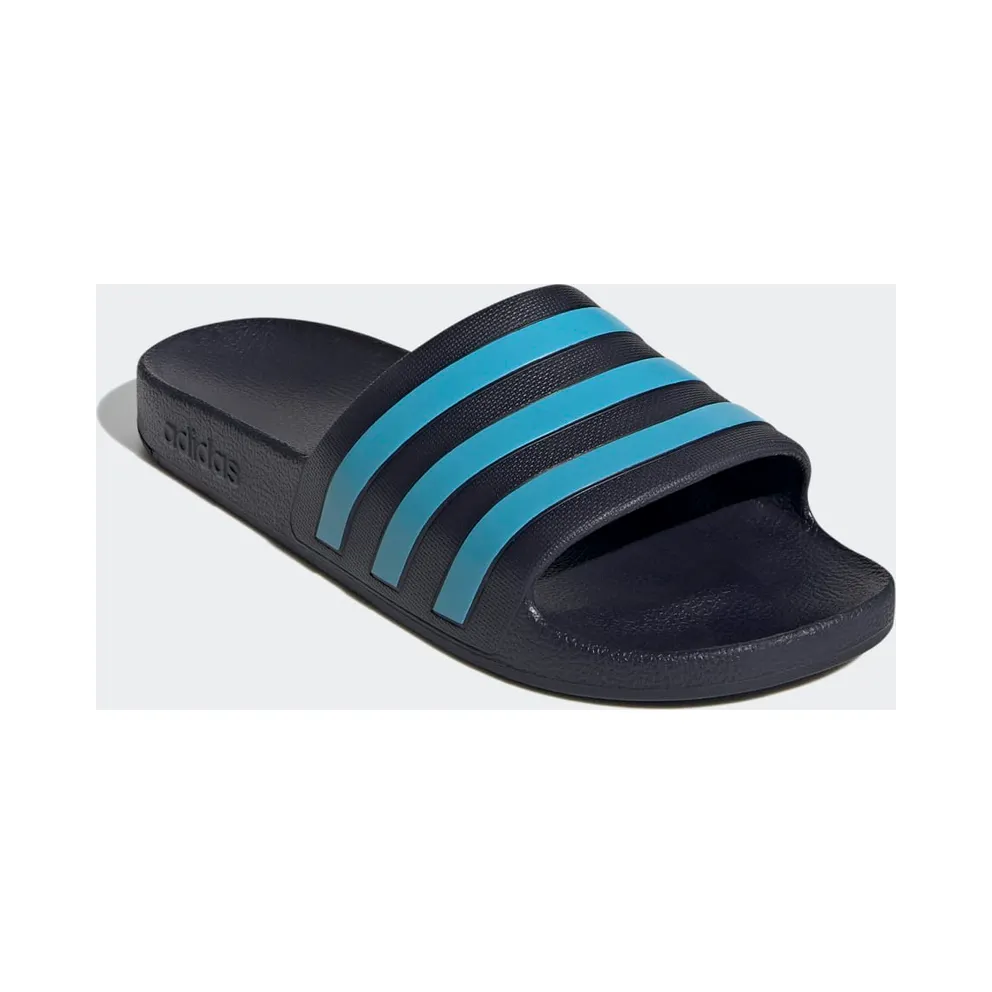 Adidas Adilette Aqua Slides Legend Ink / Bright Cyan / Legend Ink (EG1757)