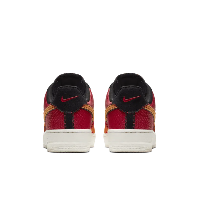 Nike Air Force 1 Low Chinese New Year (2019) Gym Red/Black-Canyon Gold-Orange Peel (AT4144-601)