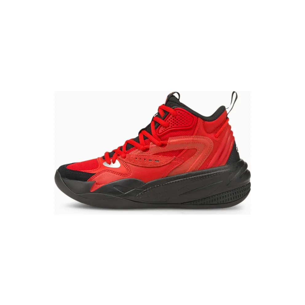 Puma Dreamer 2 Mid Basketball Shoes Black/Red (19485103)
