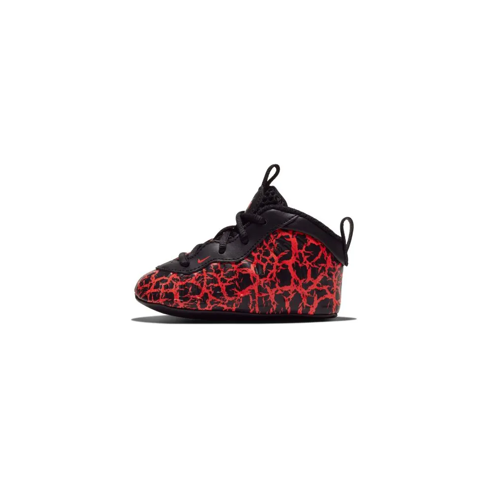 Nike Air Foamposite One Cracked Lava (I) Black/Bright Crimson (644790-012)