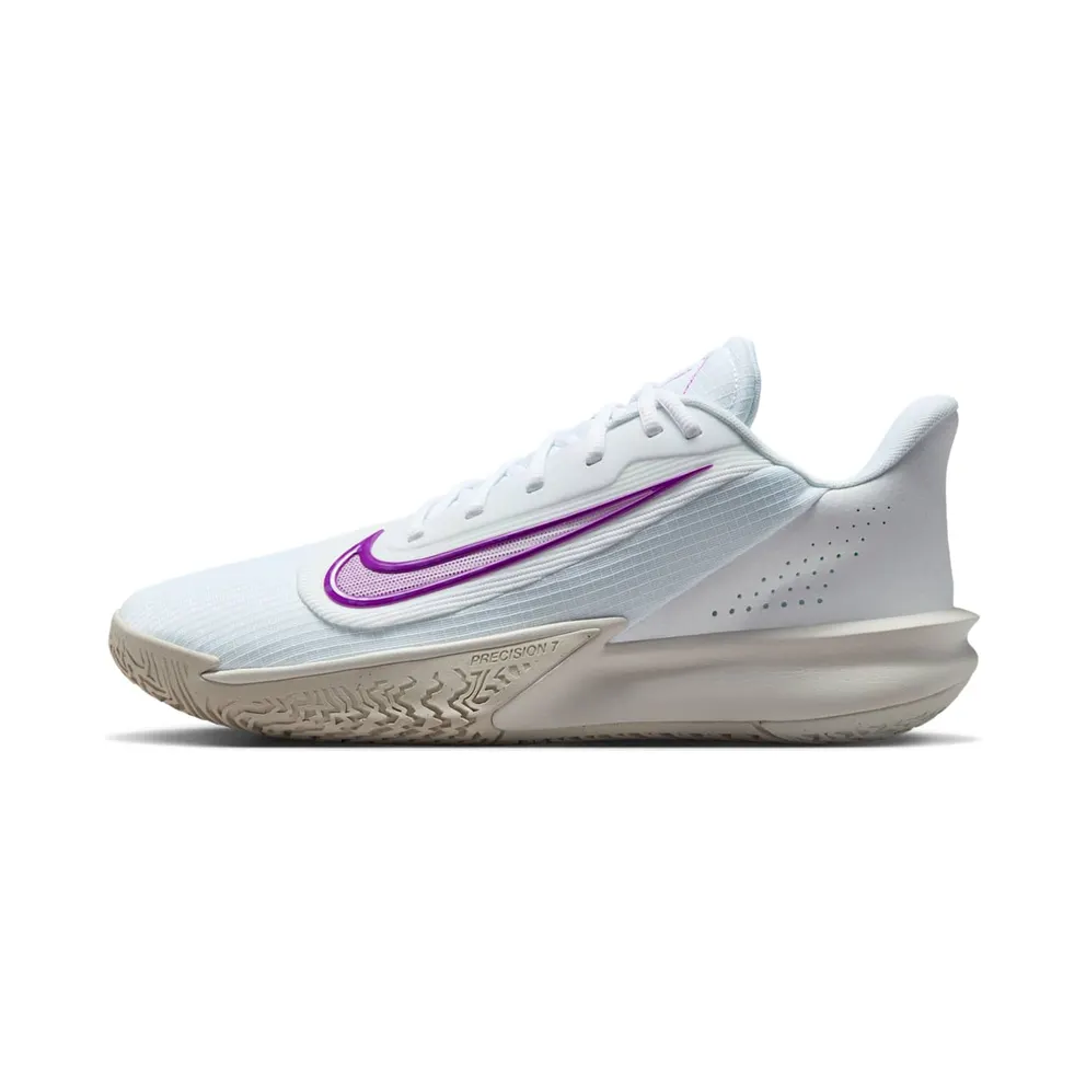 Nike Precision 7 “White Vivid Purple” (HJ9153-100)