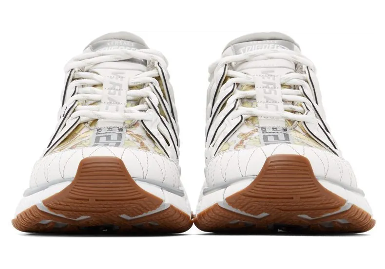 Versace Grey & White Trigreca Sneakers (DSU8094 D16TCG) (2)