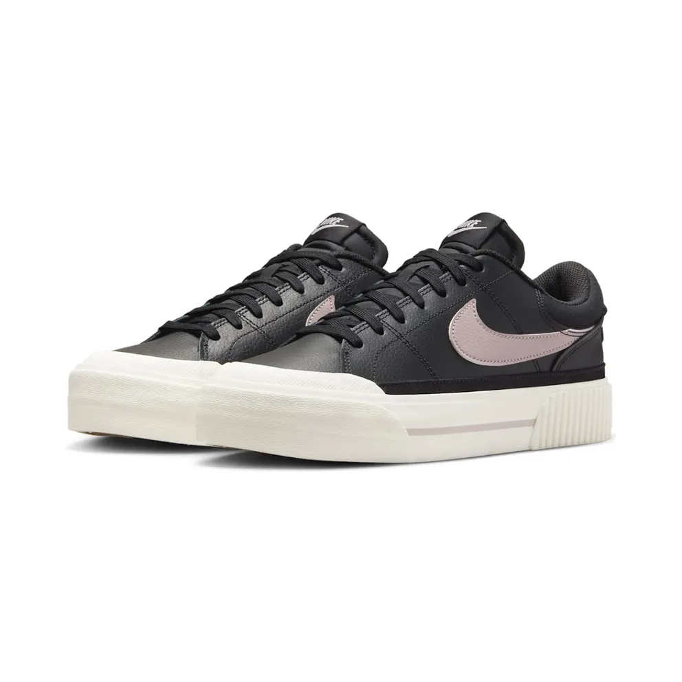 Nike Court Legacy Lift Black Sail Platinum Violet (DM7590-002)