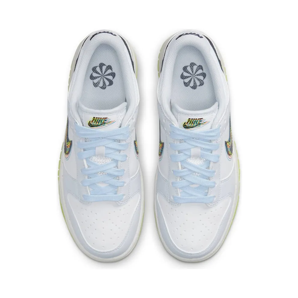 Nike Dunk Low (GS) “3D Swoosh” (DV3478-100)