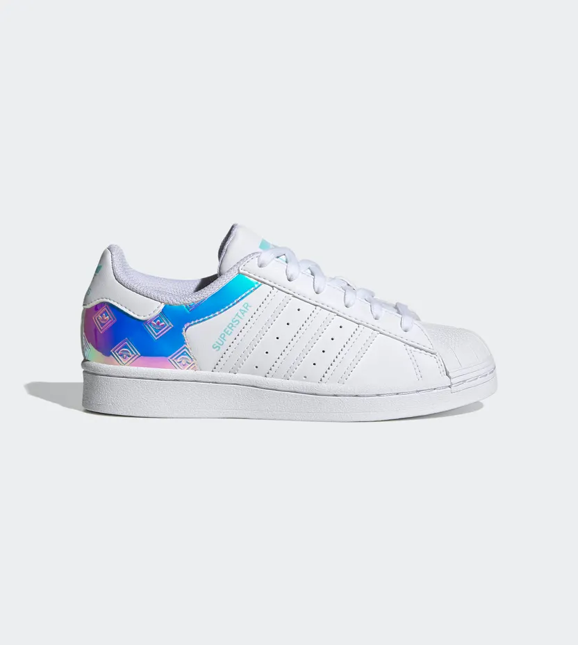adidas Superstar Cloud White / Cloud White / Pulse Aqua (H03949)