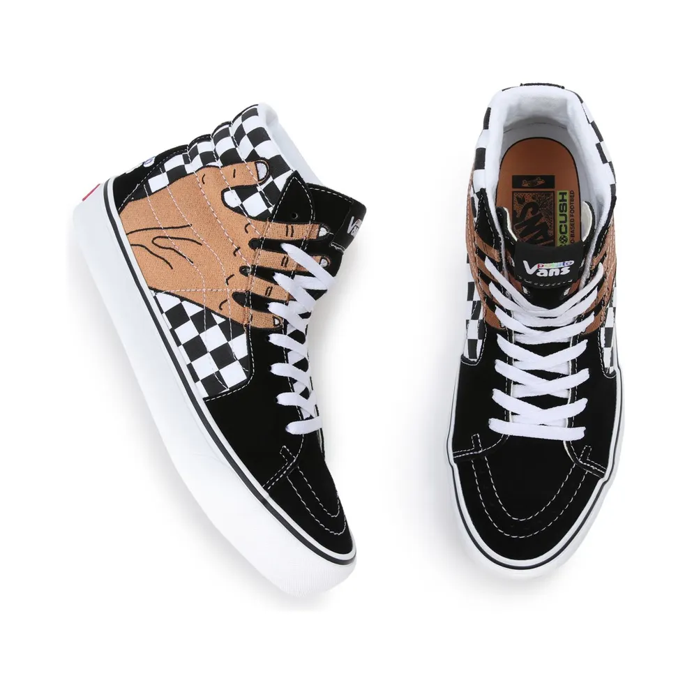 Vans Black & White Imran Potato Edition SK8-Hi VR3 LX (VN0A5EE7B7E1)
