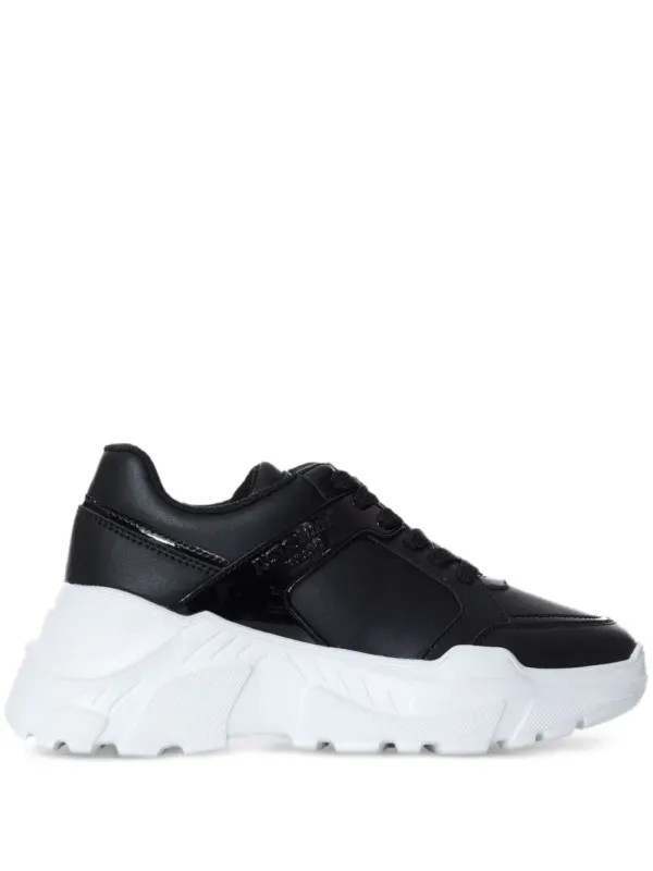 Just Cavalli Sneakers aus Leder – Schwarz (78RA3SL9ZPA71)