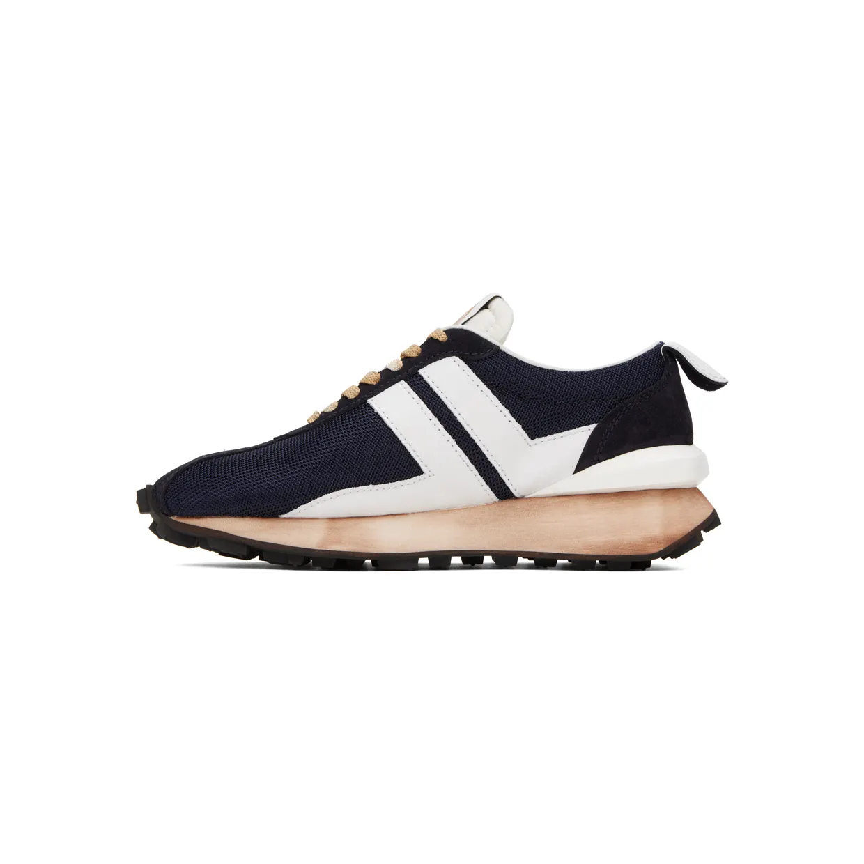 Lanvin Navy Mesh Bumpr Sneakers (FM-SKBRUN-DRAG-P20) (3)
