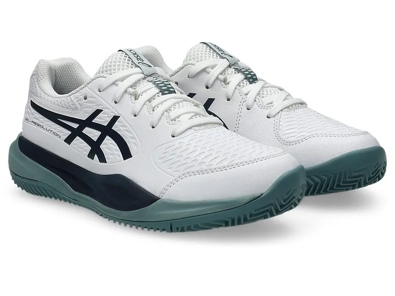 ASICS GEL-RESOLUTION X GS CLAY “White / Midnight” (1044A080-103)