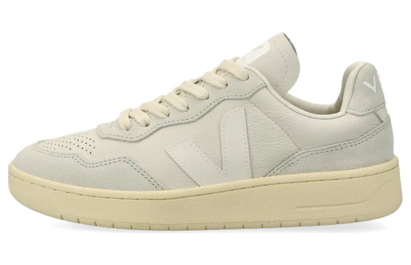 VEJA V-90 Leather (gravel / white) – VD2003379