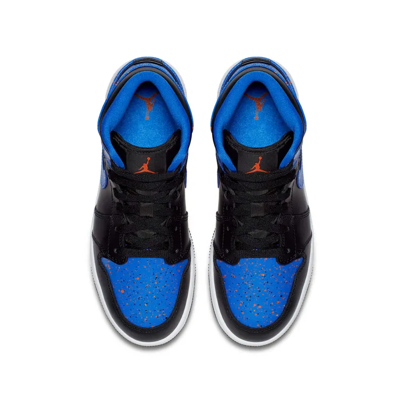 Air Jordan 1 Mid GS Black Royal (554725-048)