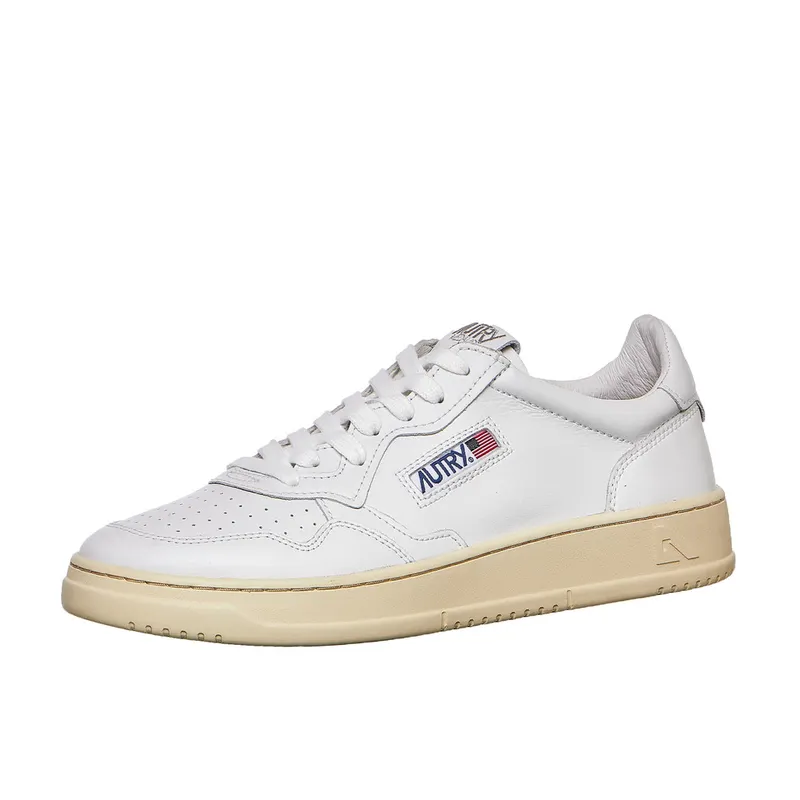 Autry Medalist Low White White (AULMLL15)