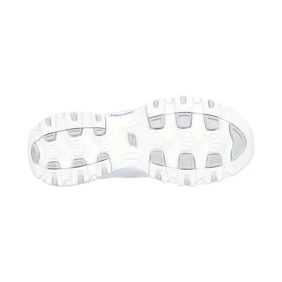 Skechers D’Lites – Fresh Start Sneaker White/Silver
