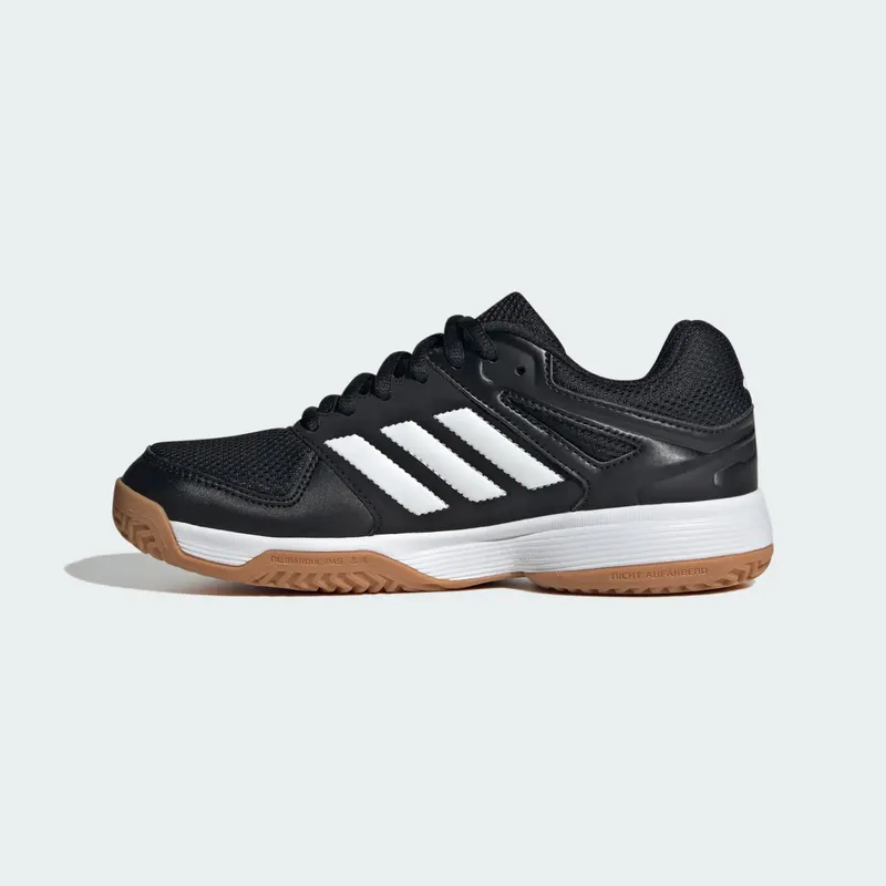 Adidas Speedcourt Indoor Kids Core Black / Cloud White / Gum (IE8035)