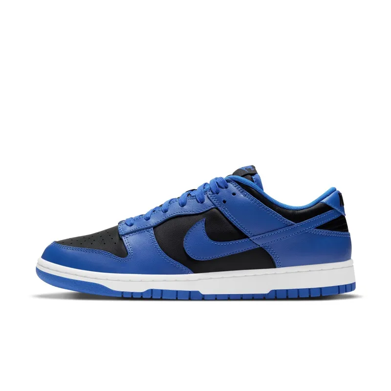 Nike Dunk Low Retro Black Hyper Cobalt (2021) Black/White/Hyper Cobalt (DD1391-001)