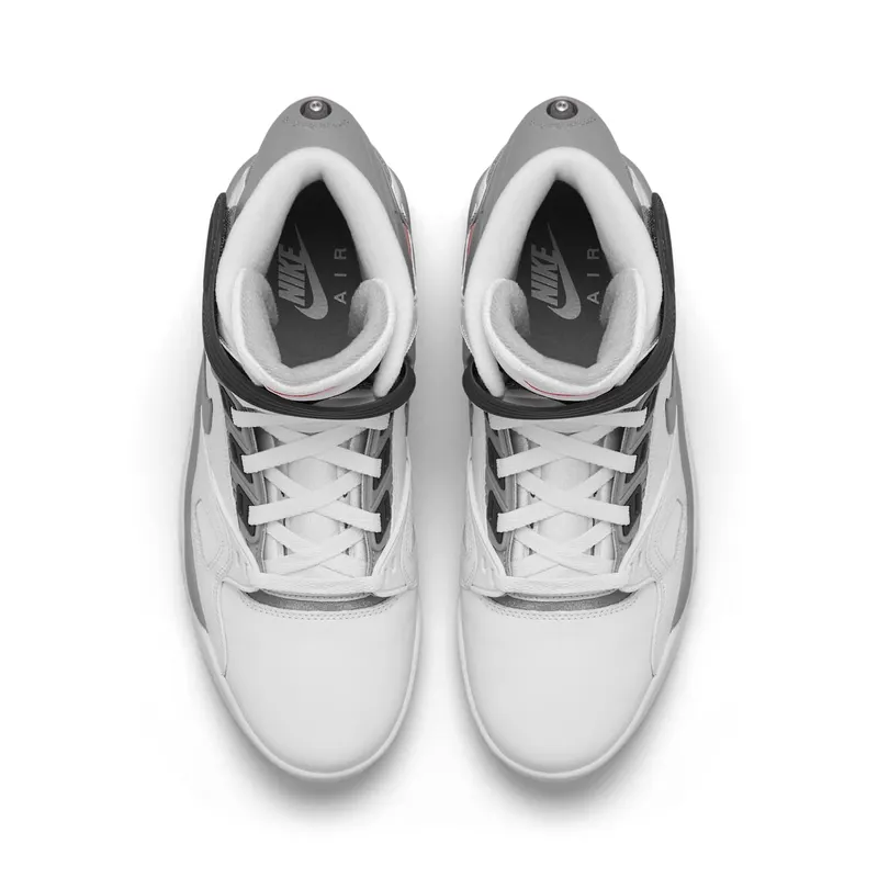 Nike Air Pressure Retro White Cement Grey (2016) White/Cement Grey-Varsity Red (831279-100)