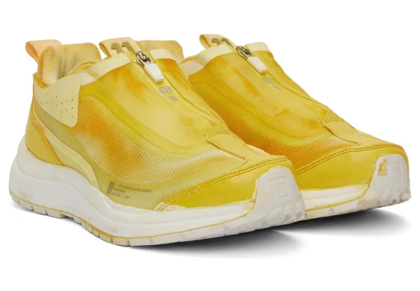 11 by Boris Bidjan Saberi Yellow Salomon Edition Bamba2 Low Sneakers (191 11xS) (4)