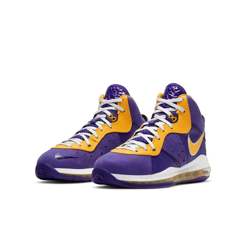 Nike Lebron 8 Lakers (GS) Purple/Yellow (CT5115-500)