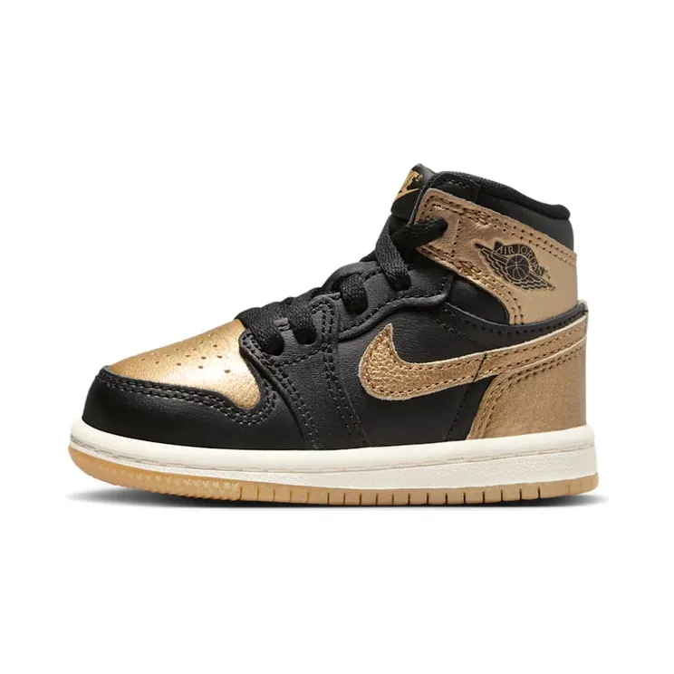 Air Jordan 1 TD “Black / Sail / Metallic Gold” (FD1413-071)