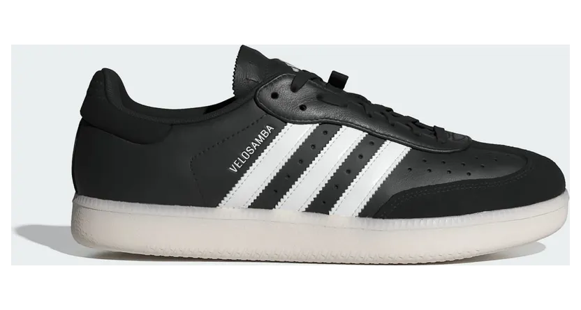 Adidas Velosamba Leren Core Black / Cloud White / Cloud White (JP7779)