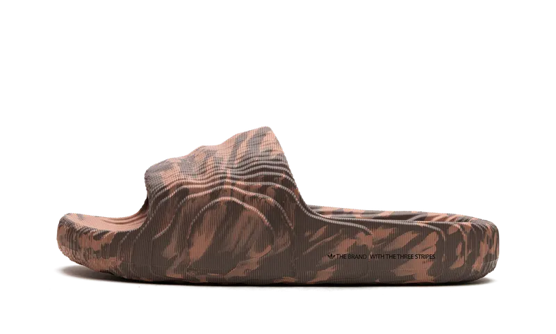 Adidas Adilette 22 Slides Clay Strata / Earth Strata / Core Black (HP6518)
