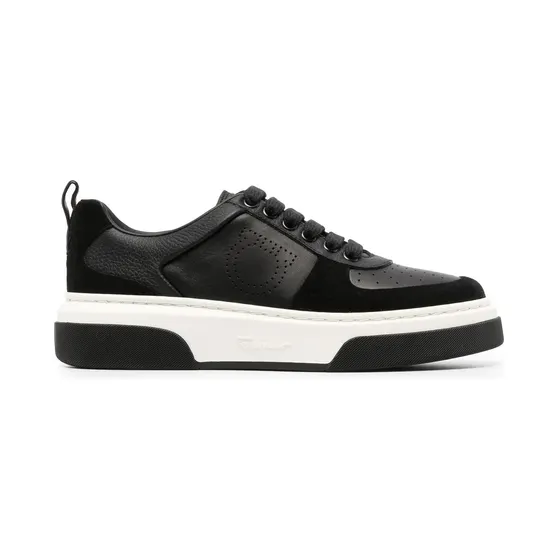 Ferragamo Gancini tweekleurige “Black” (758338)