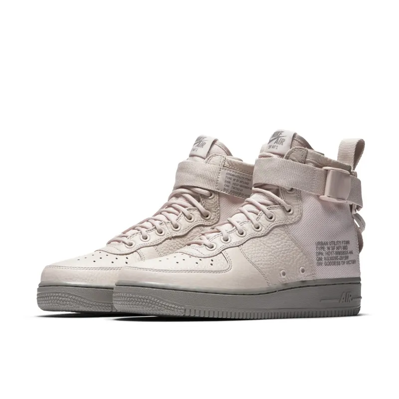 Nike SF Air Force 1 Mid Silt Red (W) Silt Red/Silt Red-Dust (AA3966-600)