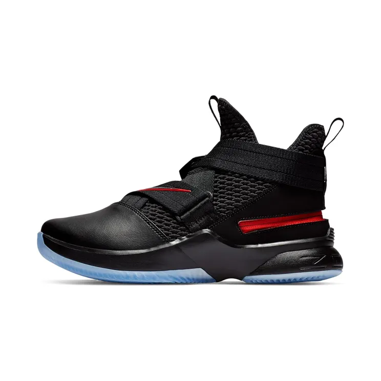 Nike LeBron Soldier 12 FlyEase “Black / University Red” (AV3812-004)