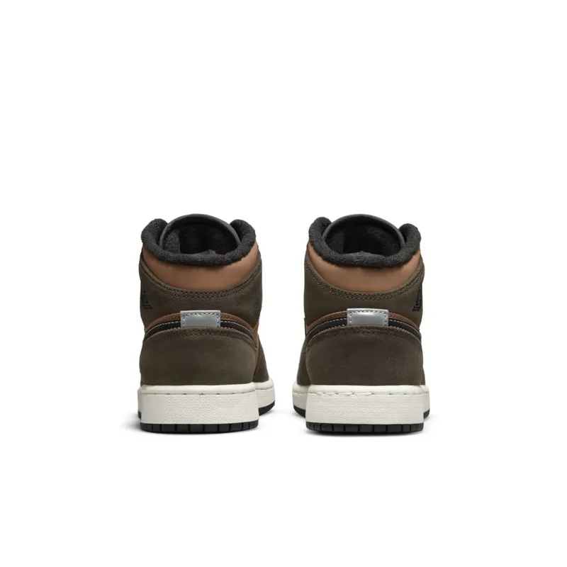 Jordan 1 Mid SE Dark Chocolate (GS) (DC7248-200)