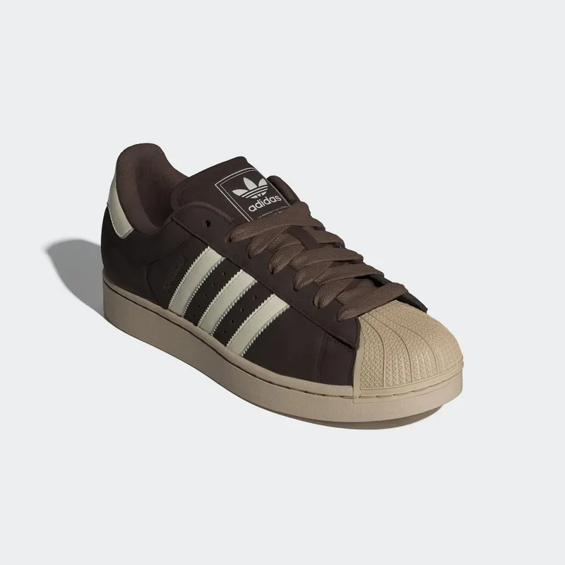 Adidas Superstar II Shoes Aurora Coffee / Off White / Stone Khaki (IH9314)