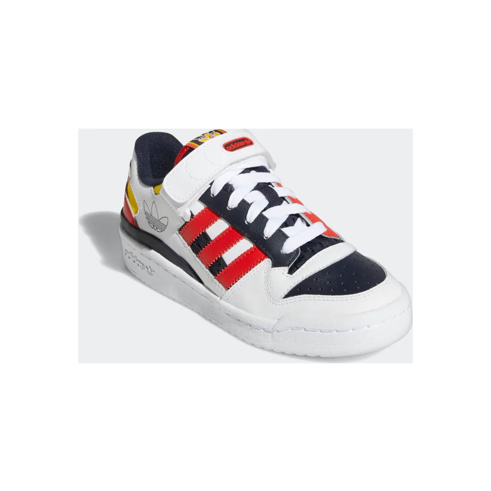adidas Forum Low Cloud White / Legend Ink / Red (H04423)