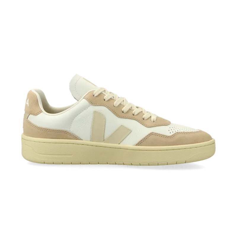 VEJA V-90 Leather (extra white / pierre) – VD2003377