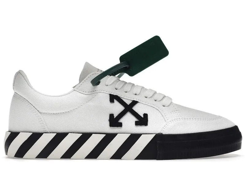 OFF-WHITE Vulc Low Canvas White Black SS22 (OMIA085C99FAB0010110)