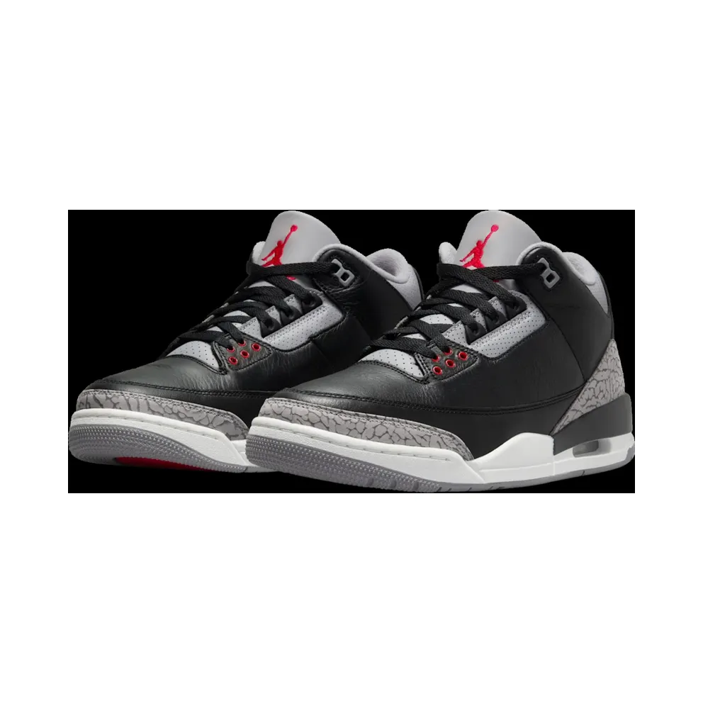 Air Jordan 3 Retro “Black Cement” 2024 (DN3707-010)