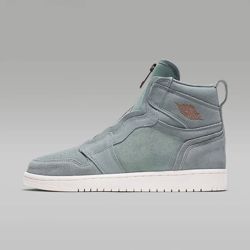 Jordan 1 Retro High Zip Mica Green (W) “Mica Green / Sail / Metallic Red Bronze” (AQ3742-305)