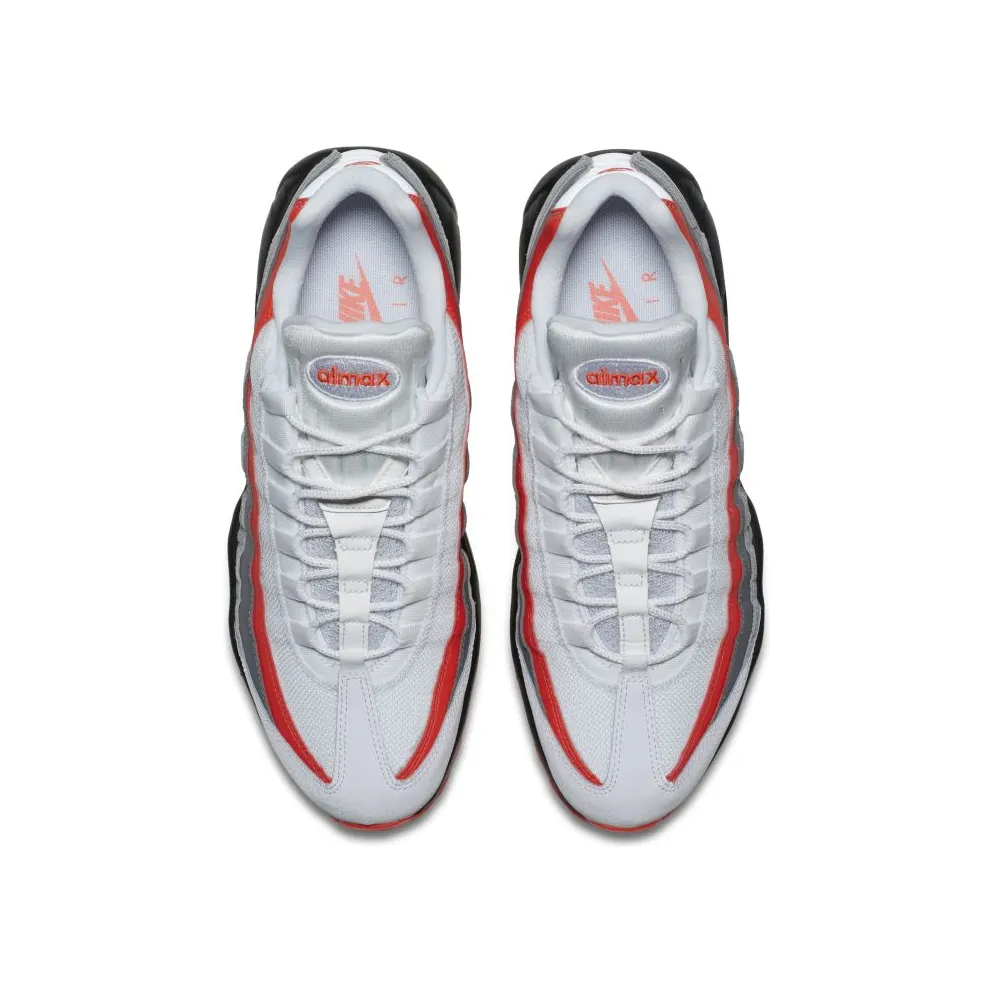 Nike Air Max 95 Bright Crimson Comet White/Bright Crimson-Black-Pure Platinum (749766-112)