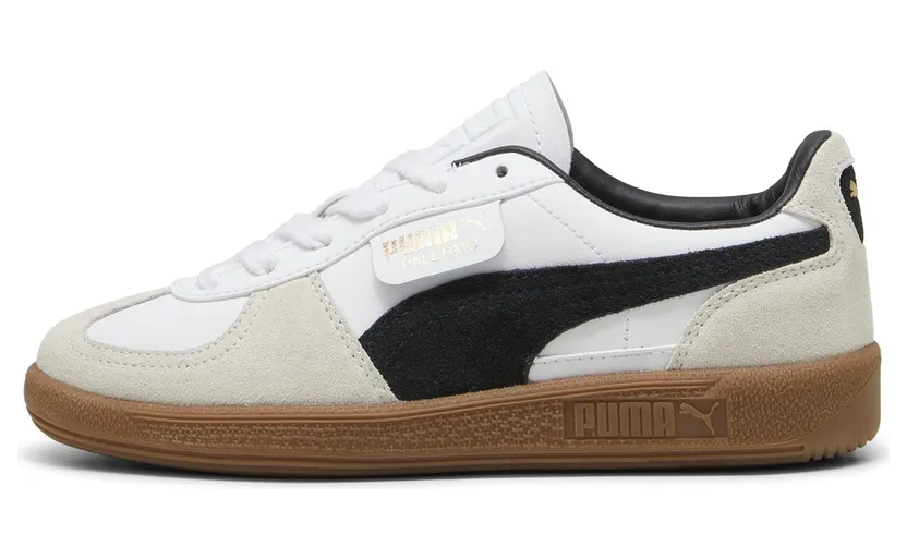 Puma Palermo “Puma White / Vapor Gray / Gum” (397275_01)