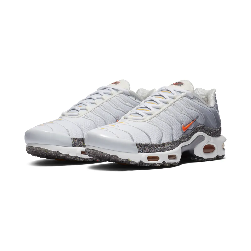 Nike Air Max Plus “White / Laser Orange / Midnight Navy / Total Orange” (DA1500-100)