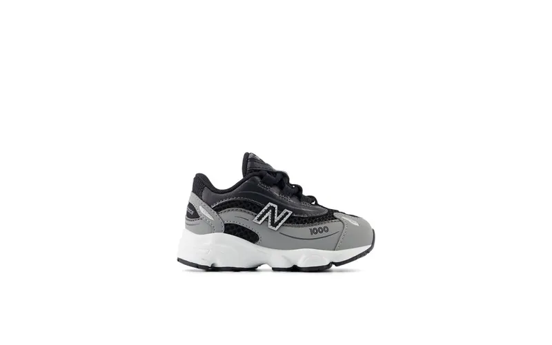New Balance 1000 Bungee Lace Slate Grey Black (IV1000AK)