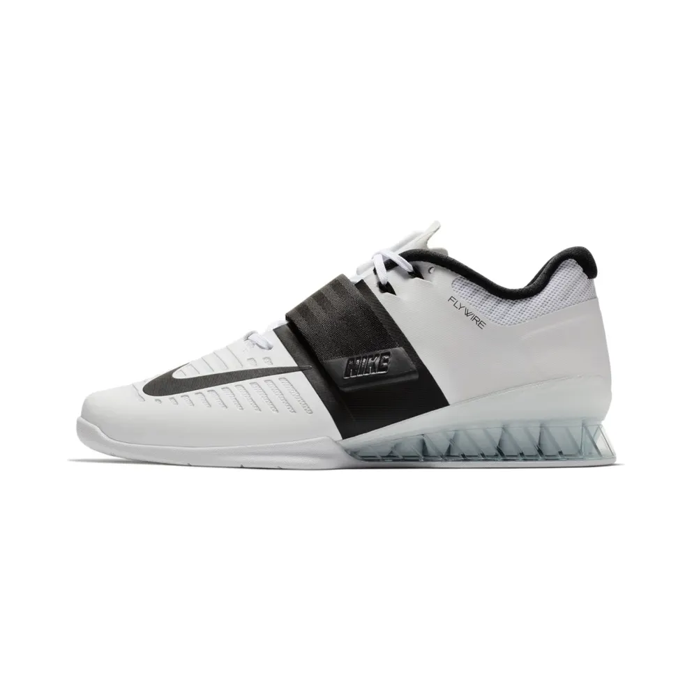 Nike Romaleos 3 White Black Clear Sole (852933-101)
