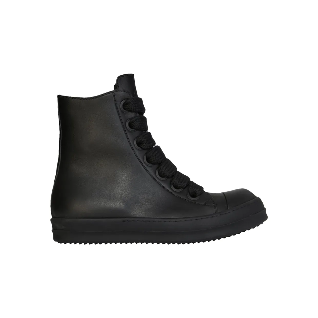 Rick Owens Lido Ramones High Top Black SS24 (RU01D3892LCOW2-9999) (3)
