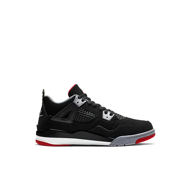 Air Jordan Nike AJ IV 4 Retro ‘Bred’ (PS) (2019) (BQ7669-060)