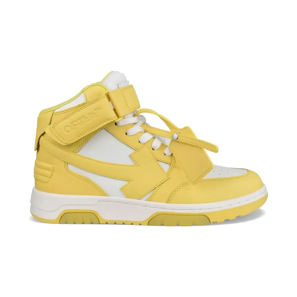 Off-White Out of Office Mid – Yellow (OMIA259S23LEA0011800)