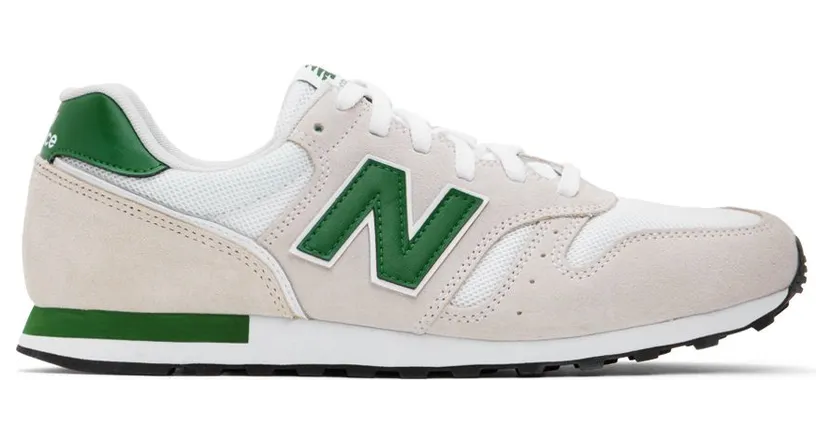 New Balance White 373v2 Sneakers (ML373VT2)