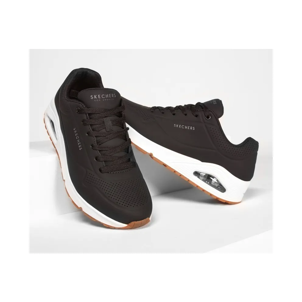 Skechers UNO – Stand On Air Sneaker Black