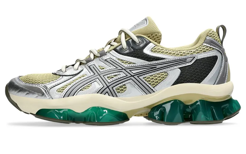 ASICS Gel-Quantum Kinetic Khaki Beige Pure Silver (1203A270-252)