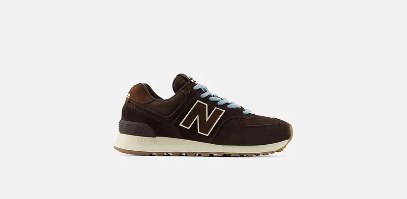 New Balance 574 (W) “Black Coffee” (W57474P)