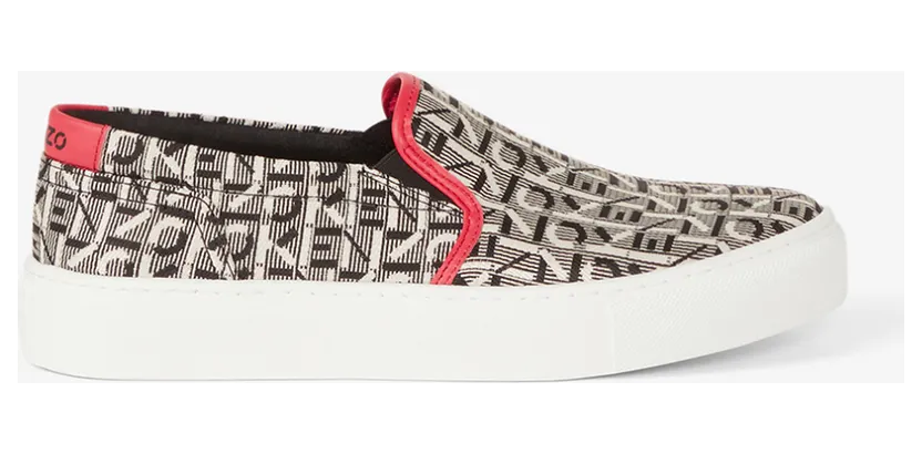 KENZO Baskets sans lacets K-Skate Monogramme (FC52SN187F90)