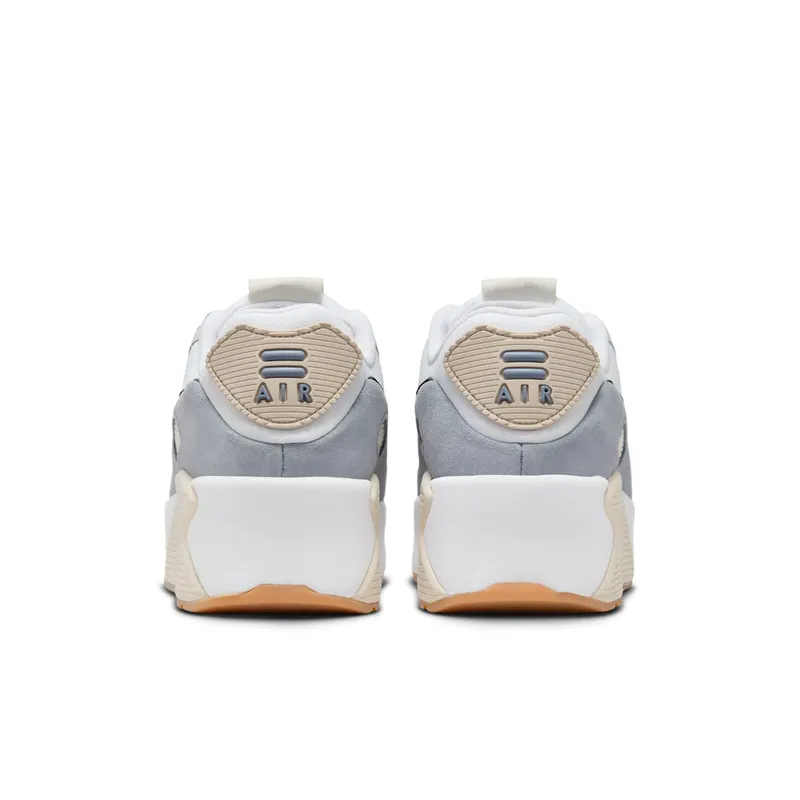 Nike Air Max 90 LV8 “White Ashen Slate Light Orewood Brown Black” (FD4328-106)