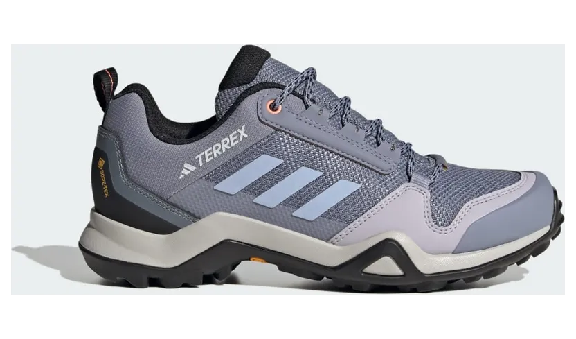 Adidas Terrex AX3 GORE-TEX Hiking Silver Violet / Blue Dawn / Coral Fusion (HP8723)